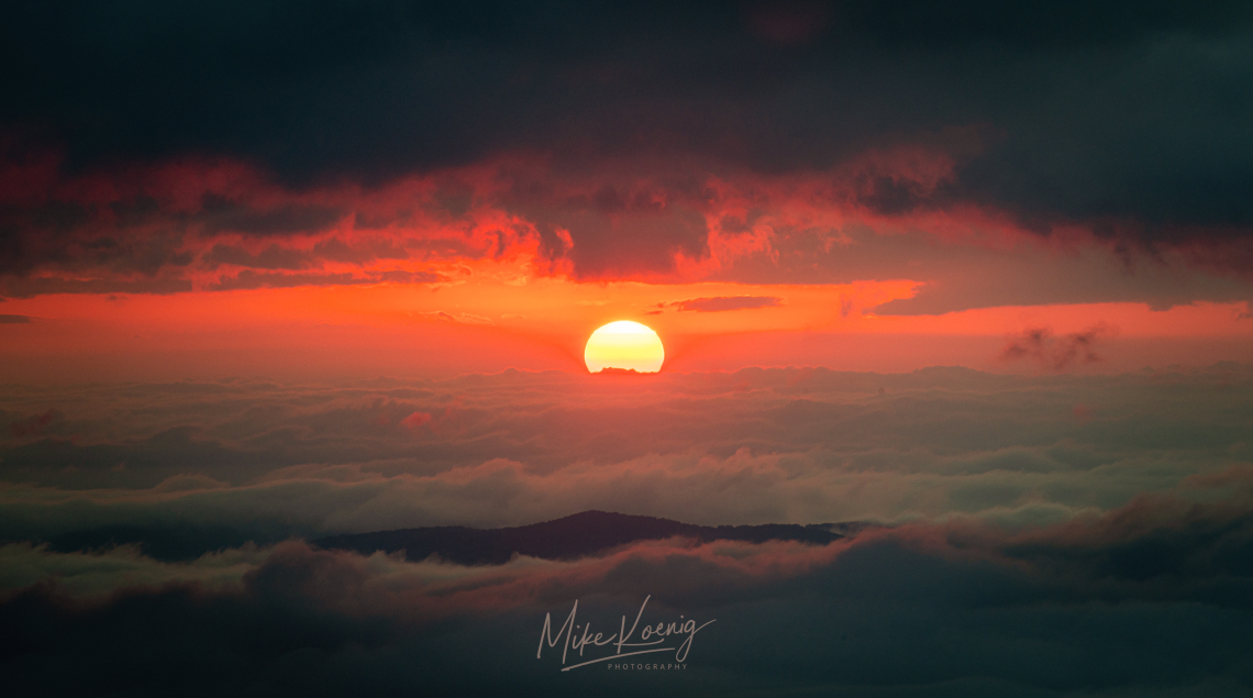 Blue Ridge Mountain Sunrise