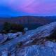 Blue Hour from Hawksbill Mountain