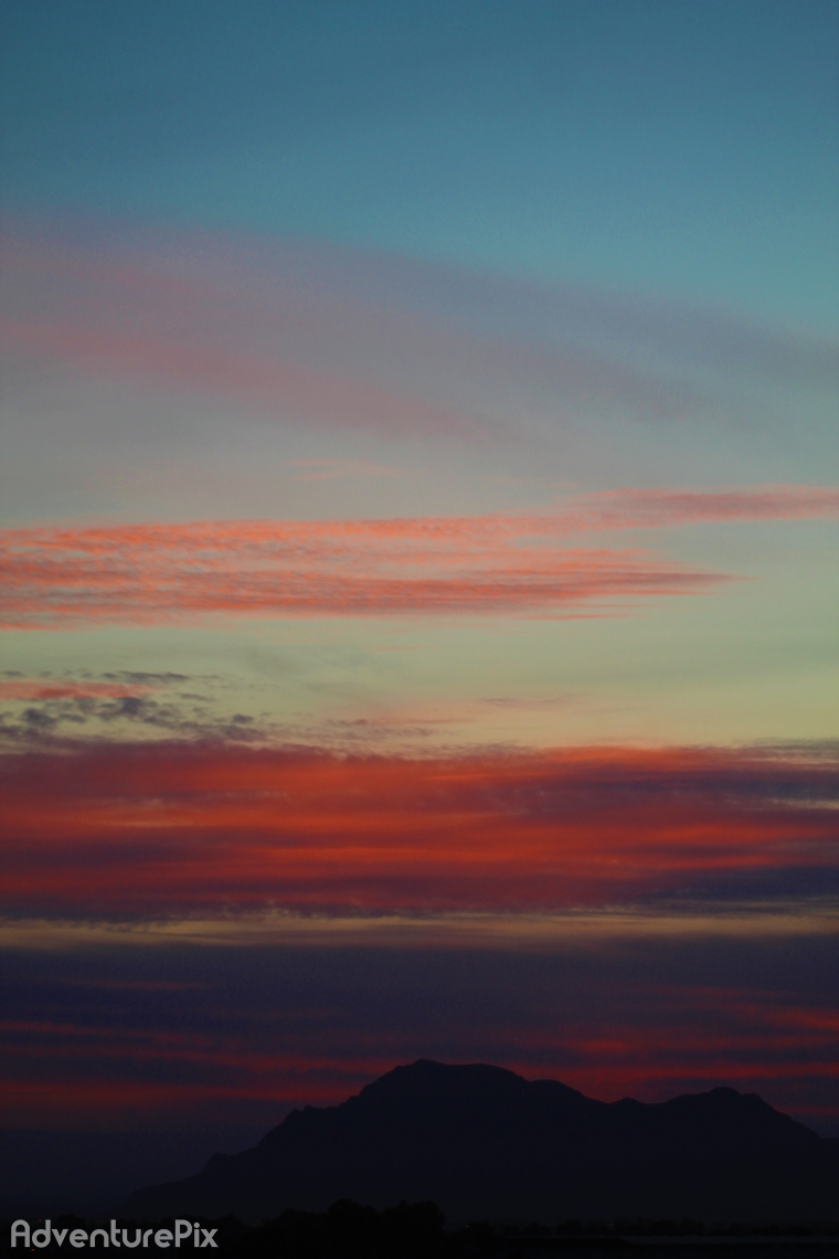 Sunset over Formentera Del Segura