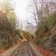 Fall train tracks