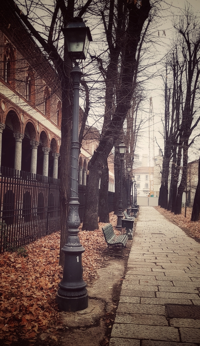 An Alley in Milan 
