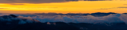 Morning Glow along Blue Ridges