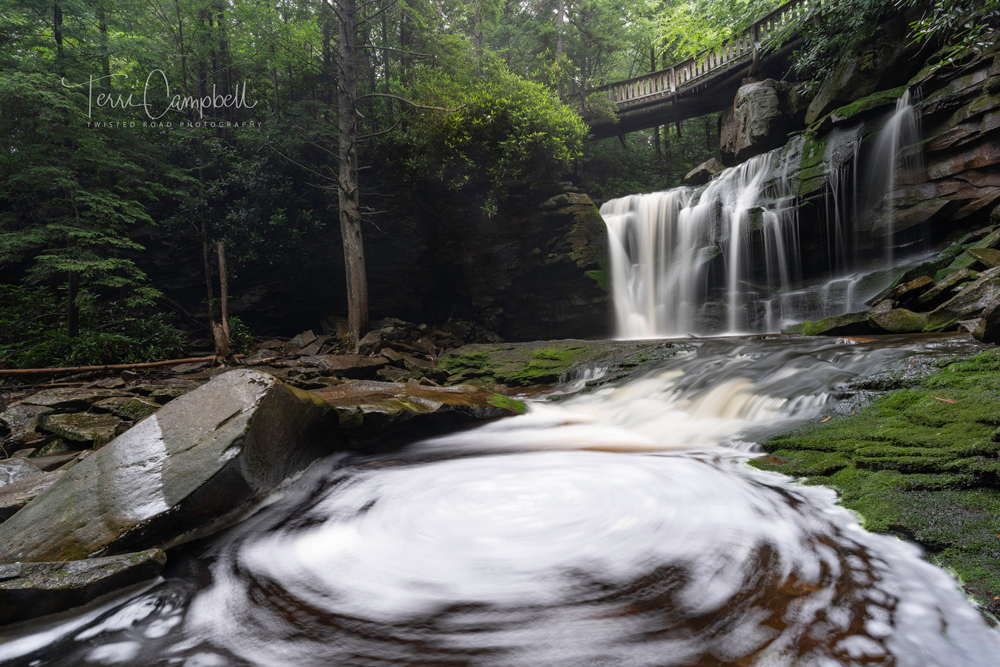 Waterfall No Polarizer